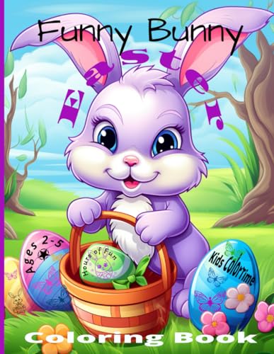Easter Kids Coloring book for ages 2-5: Educational coloring book for children ages 2-4