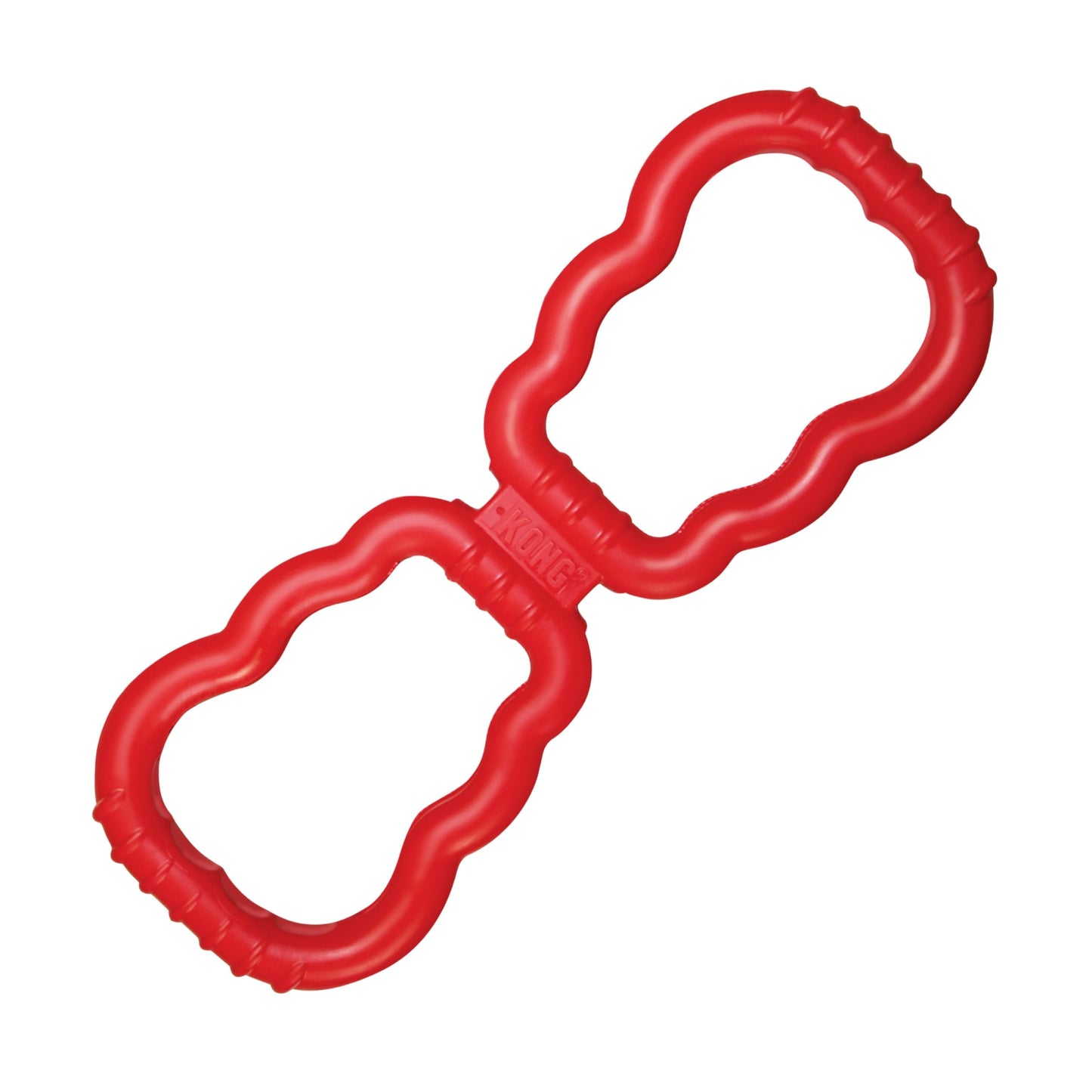KONG Tug Toy - Dog Supplies for Tug of War - Natural Rubber Dog Toy for Outdoor & Indoor Playtime - for Medium/Large Dogs